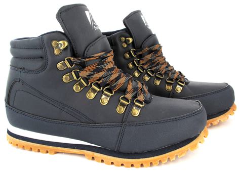 MENS WINTER WALKING HIKING BOOTS TRAINERS WORK SHOES GENTS BOYS ANKLE SHOES | eBay