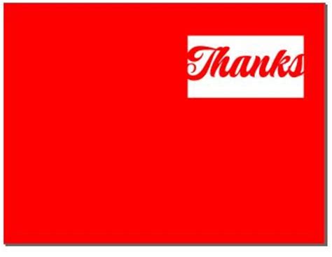 Thank You Card Svg File - Etsy