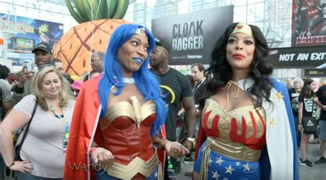 WATCH! Wendy Williams Cosplays as Wonder Woman and Interviews People at New York Comic Con – The ...