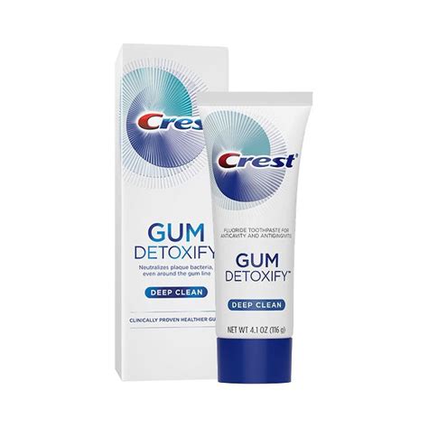 Crest Gum Detoxify Deep Clean Toothpaste at Smilox.com