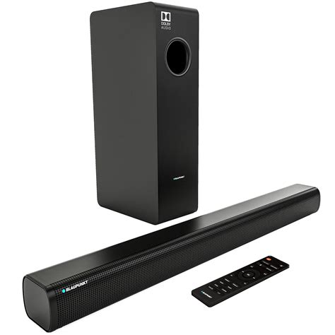 Blaupunkt SBW-04 200W Wired Dolby Soundbar with Subwoofer, 8" woofer - Review, Specifications ...