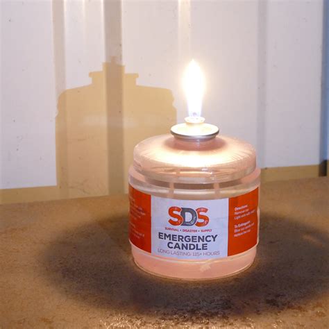 SDS | Survival Candles Long Burning Candles for Emergency Candle 115 Hours 6pk | eBay