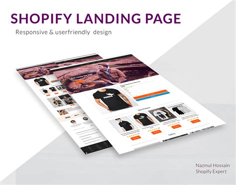 Shopify Landing Page Design :: Behance