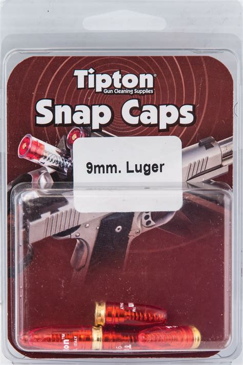 Tipton Snap Caps 9mm Luger (Per 5) – CKH Supplies