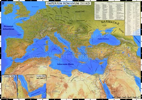 Maps of the Roman Empire - Vivid Maps