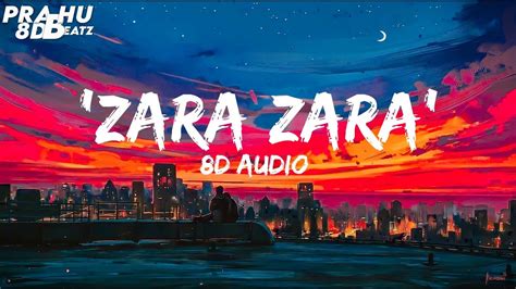 Zara Zara Bahekta Hai-8D | RHTDM | Male Version | PRABHU8DBEATZ - YouTube