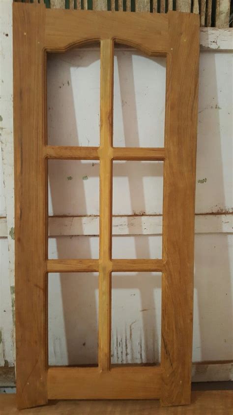 Teak Window 4'-22" | Wooden window design, Wooden front door design ...