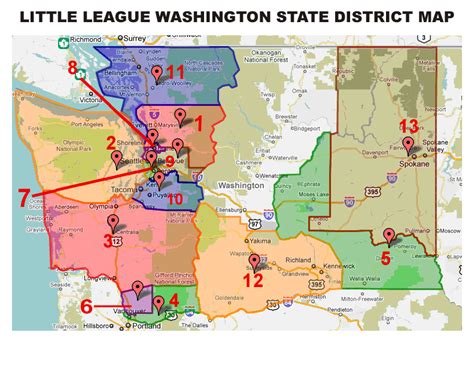 DISTRICT MAP LOCATOR | Washington State Little League