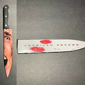 American Psycho Patrick Bateman Horror Kitchen Knife | eBay