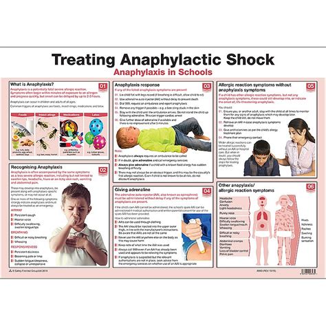 First Aid Posters | Treating Anaphylaxis In Schools Poster | Catersigns