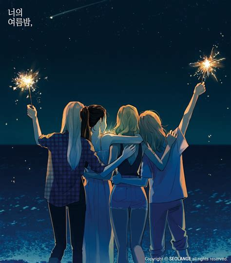 Mamamoo fanart | Mamamoo, Friends illustration, Friend pictures