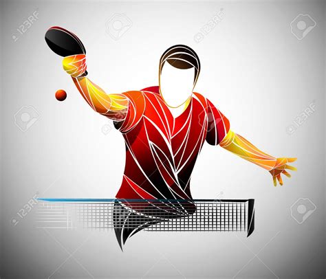 table tennis, ping pong, table tennis, Player, athlete, game, vector - futurechampz skating and ...