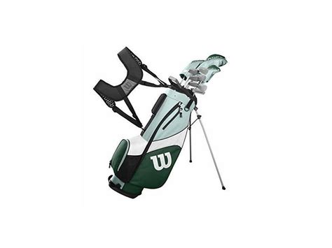 Wilson Golf Profile SGI Women's Complete Left Hand Golf Set w/ Cart Bag - Teal - Newegg.com