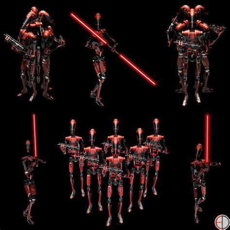 Dark Battle Droid - Total - 2 by mech7 on DeviantArt