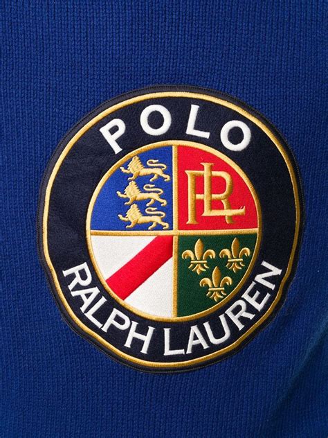 Polo Ralph Lauren Logo Patch Sweater - Farfetch | Ralph lauren logo ...