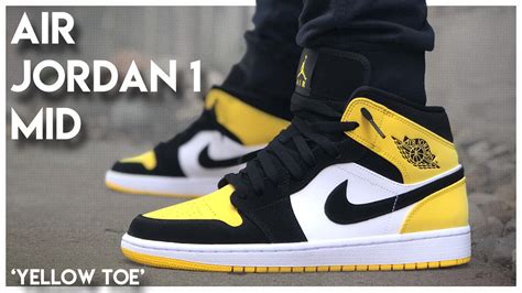 Air Jordan 1 Mid 'Yellow Toe' | Detailed Look and Review - WearTesters