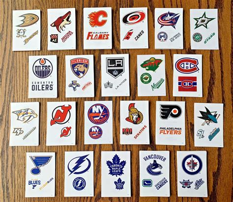 Nhl Team Logos And Names