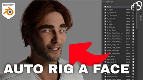 How to rig a Face in Blender - YouTube