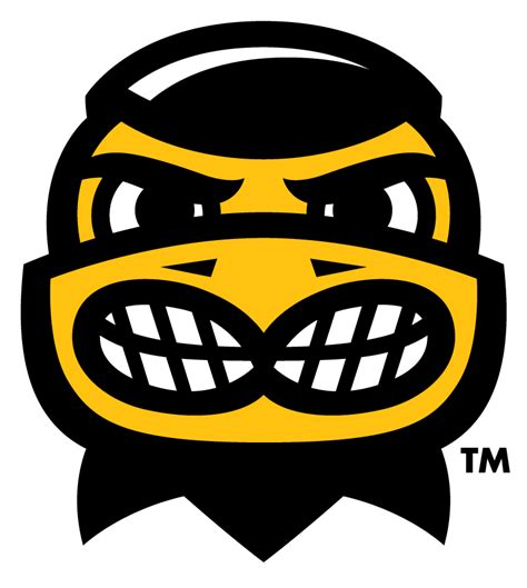 Iowa Hawkeyes Logo Mascot Logo (2013-Pres) - Herky Head mascot logo. SportsLogos.Net in 2022 ...