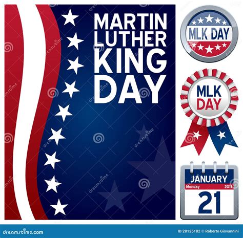 Martin Luther King Jr. Day Greeting Card Background. Martin Luther Jr. King Portrait Cartoon ...