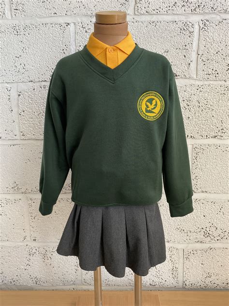 St John the Evangelist – V Neck Sweatshirt – Clevedon Schools Uniform