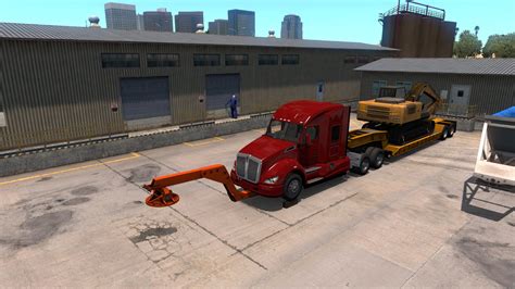 ATS - Tow Truck Broken Trailer (1.37.x) | American Truck Simulator ...