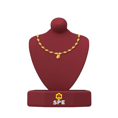 SPE Gold - Simple Necklace Designs Below 10 Grams || Poonamallee