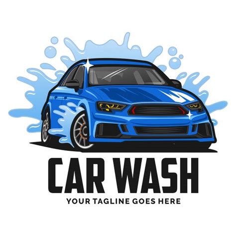 Inspiração De Design De Logotipo De Lavagem De Carro | Car wash, Wash logo, Car wash logo