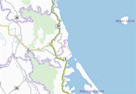 MICHELIN Waihi Beach map - ViaMichelin