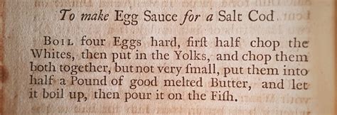 To Make Butter Sauce (aka Good Melted Butter) | British Food: A History