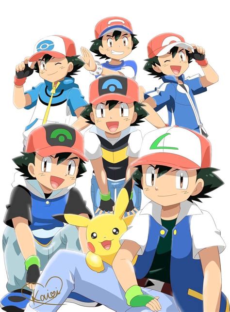 POKEMON ash seasons #pokemonfusion | Ash pokemon, Pokémon heroes, Pokemon