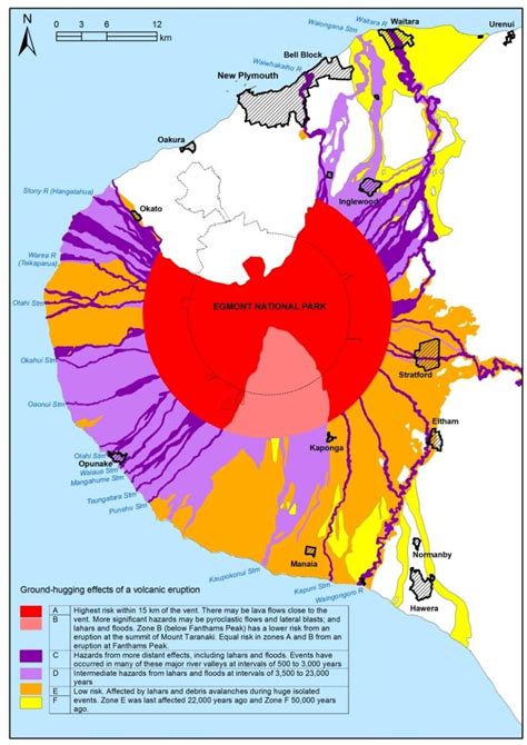 Volcanic Hazard Map