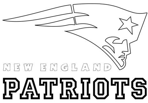 11 Free Printable New England Patriots Coloring Pages