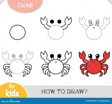 Learn How To Draw A Cartoon Crab Easy Step By Step Crab Drawing – NBKomputer