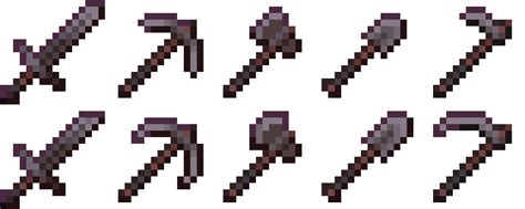 I wanted to give the netherite tools a more unique design. Thoughts? : r/Minecraft