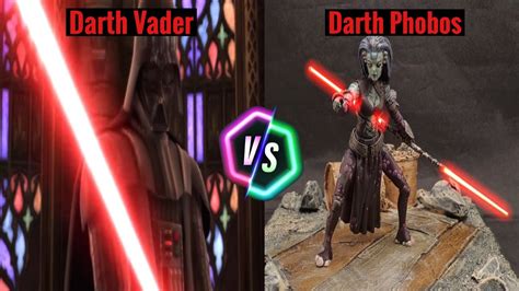 Star Wars: The Force Unleashed Wii - Darth Vader Vs Darth Phobos! - YouTube