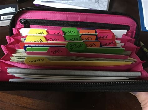 Dave Ramsey Cash Envelope System using Thirty-One Coupon Clutch | Cash envelope system, Envelope ...