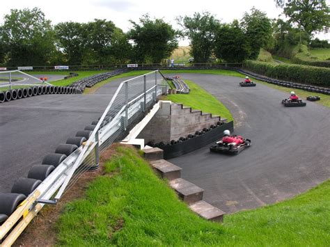 Adrenalin rush at the fantastic outdoor go karting track, only 10 ...