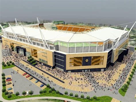 Wolves unveil £40m football stadium redevelopment plan | News | Building