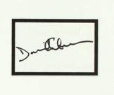 David Gilmour Autograph Examples Pink Floyd