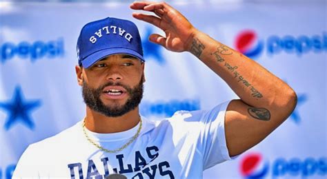 Dak Prescott Shows Off His New Tattoo That Has Special Meaning