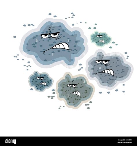 Penicillium cartoon Banque d'images détourées - Alamy