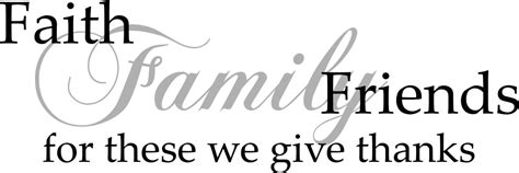 Faith Family Friends - Quote the Walls