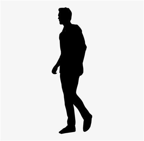 silhouette of people walking png - Clip Art Library