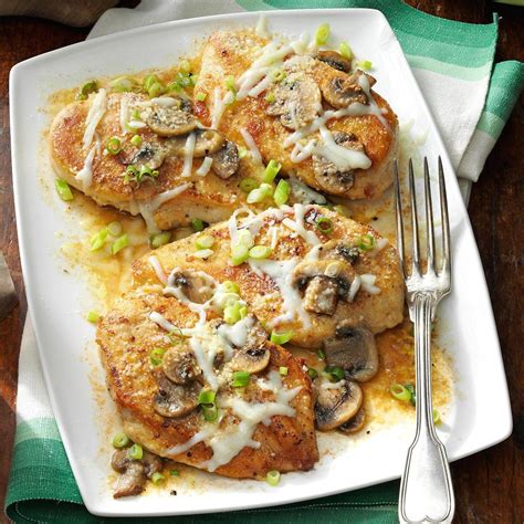 Baked Mushroom Chicken Recipe | Taste of Home