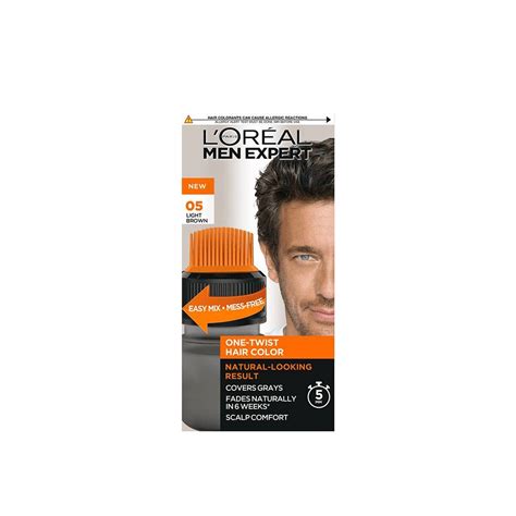 Buy L'Oréal Paris Men Expert One-Twist Hair Color 05 Light Brown ...