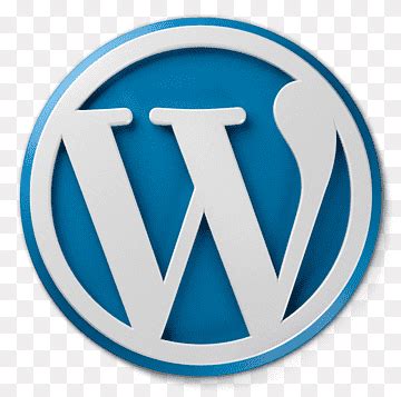 Wordpress logo png images | PNGWing