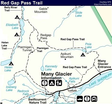 √ Montana National Parks Map