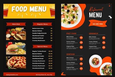 I will make food menu, restaurant menu and menu board design for $10, freelancer Saqib_Sajjad ...