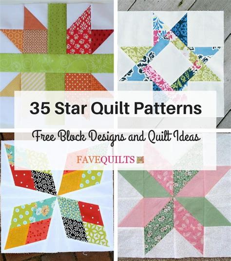 33 Star Quilt Patterns: Free Block Designs and Quilt Ideas | FaveQuilts.com